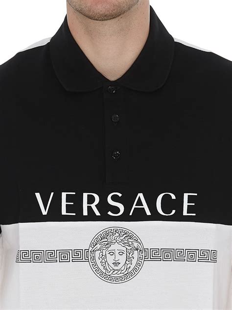 medusa dress versace|versace medusa embroidered polo.